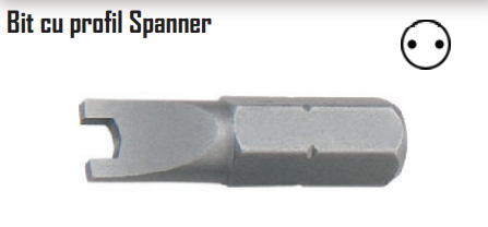 Bit cu profil Spanner