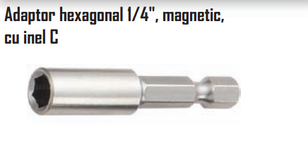 Adaptor hexagonal,magnetic,cu inel C