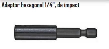 Adaptor hexagonal de impact