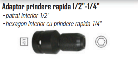 Adaptor prindere rapida