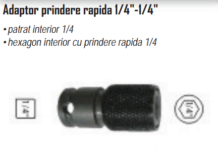 Adaptor prindere rapida