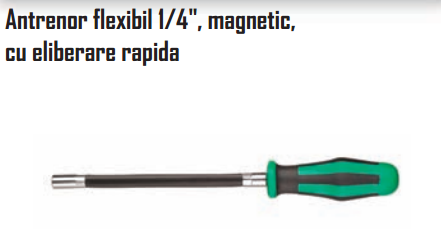 Antrenor flexibil, magnetic, cu eliberare rapida